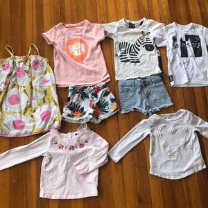 Mega Cute 3T Toddler Girl Bundle for Spring/Summer